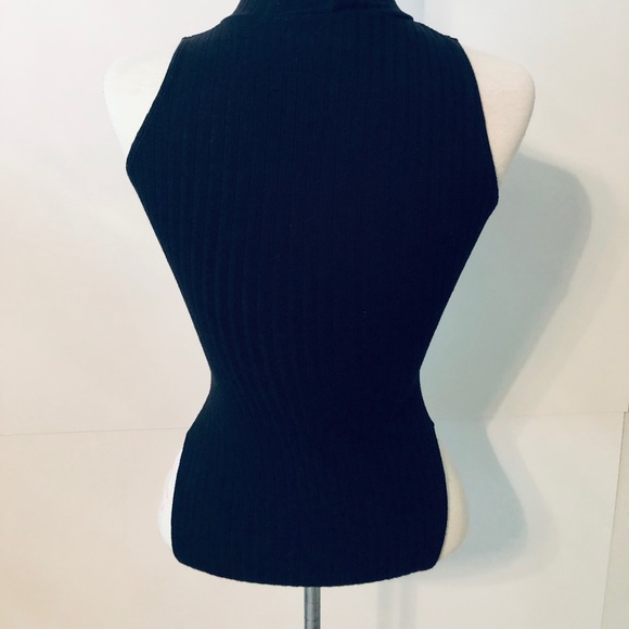 Mock-Neck Ribbed Bodysuit - Picture 3 of 6